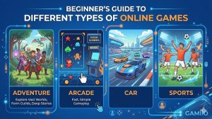 Beginner’s Guide to Different Types of Online Games