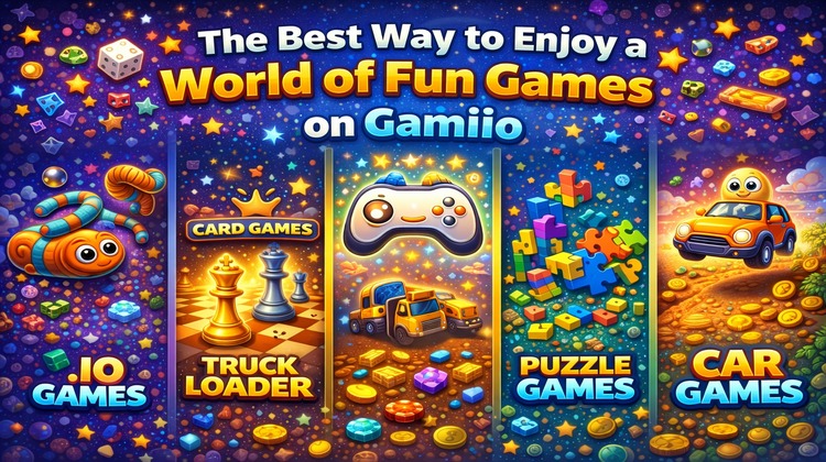 The best way to enjoy a world of fun games on Gamiio