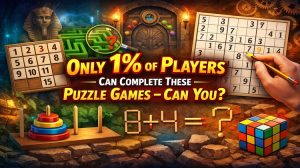 Only 1% of Players Can Complete These Puzzle Games – Can You?
