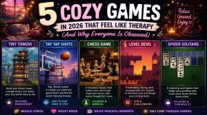 5 Cozy Games in 2026 That Feel Like Therapy (And Why Everyone Is Obsessed)
