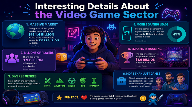 Interesting Details About the Video Game Sector