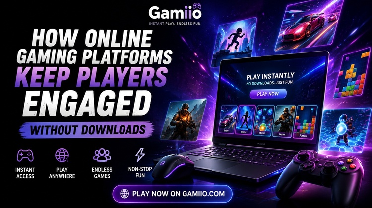 How Online Gaming Platforms Keep Players Engaged Without Downloads| Gamiio